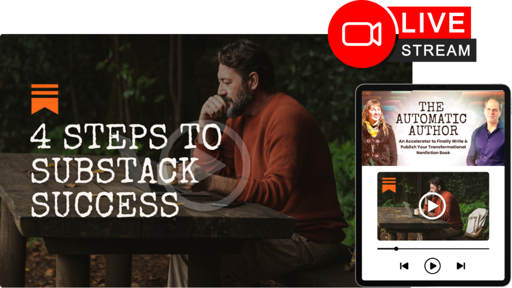 Four Steps to Substack Success Live