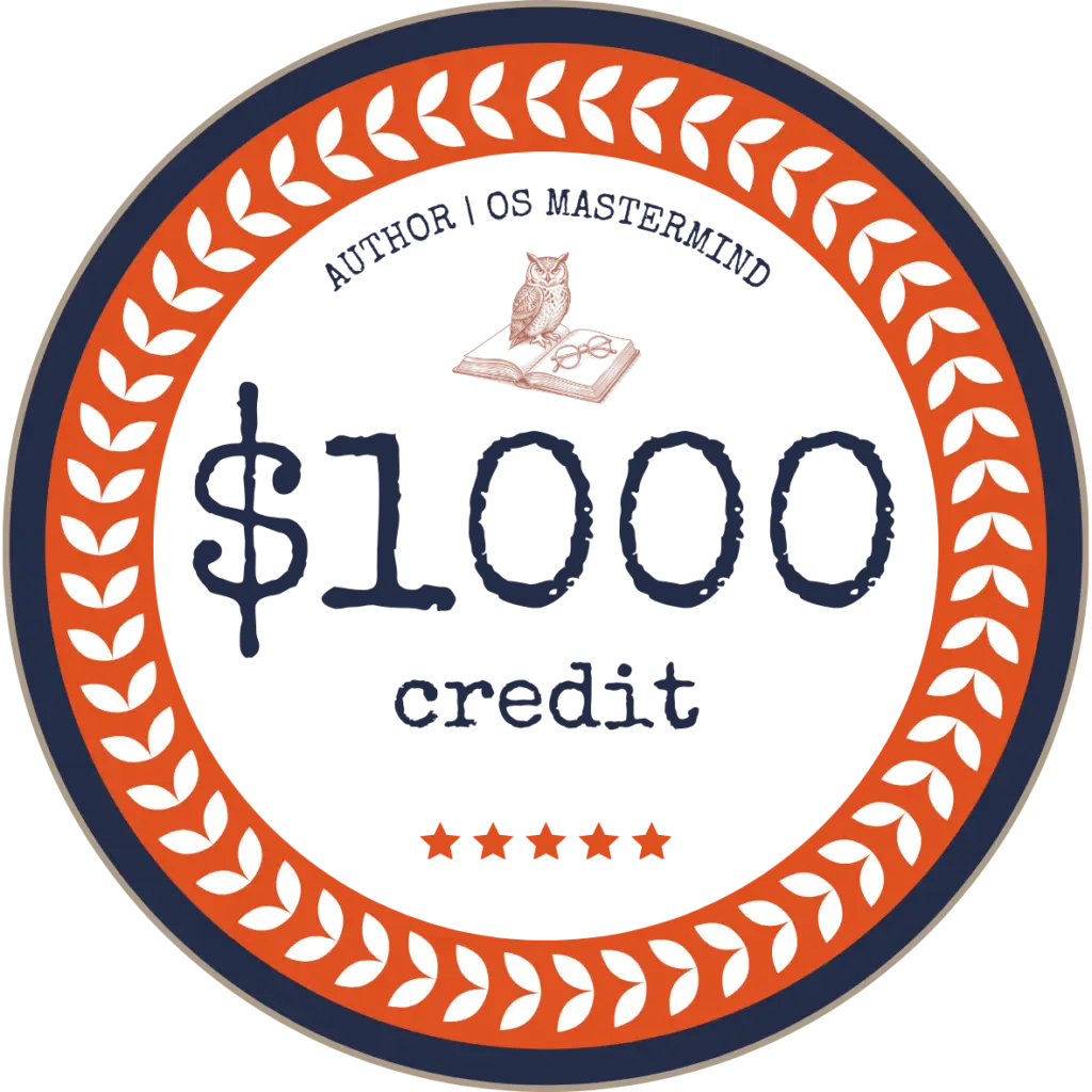 $1000 credit for Author Mastermind